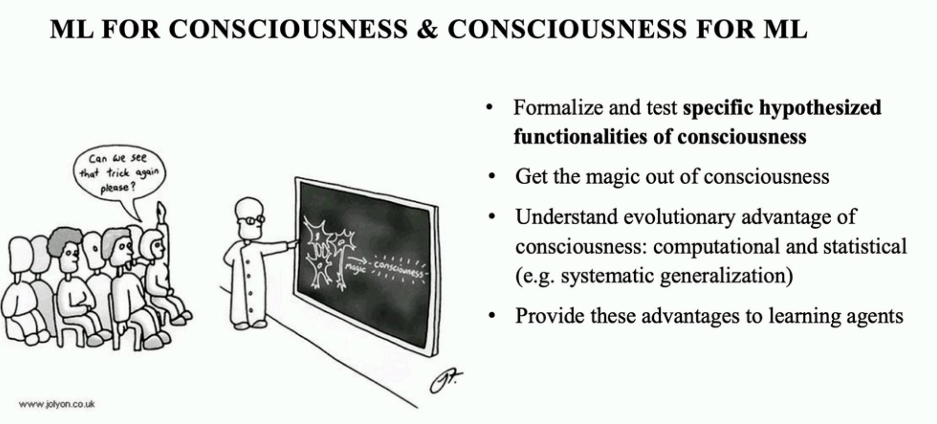 Whaddup it's consciousness ya boi